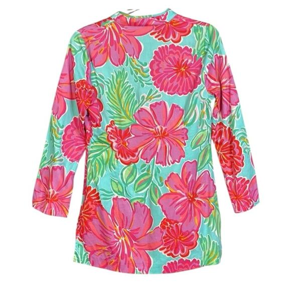 Lilly Pulitzer Ciara Tunic in Shorely Blue Bellina in XS - Picture 3 of 8